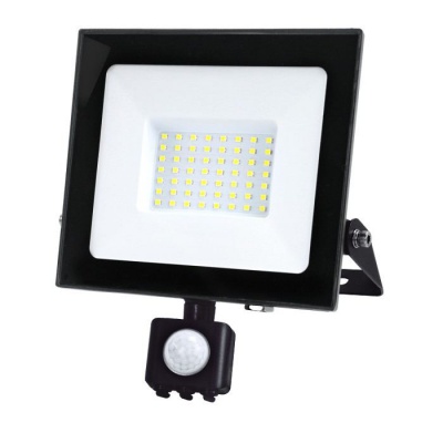 LED Reflektor 50W s detektorom pohybu 6500K IP44 KOBI