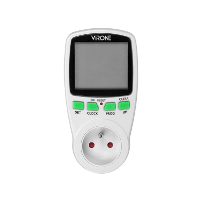 Digitálna časovacia zásuvka s LCD, 230V Digitálna časovacia zásuvka s LCD, 230V