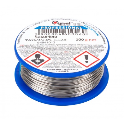 Cín 0,25mm/100g  CYNEL