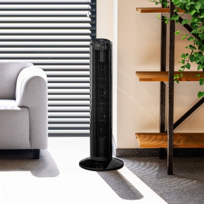 Stĺpový ventilátor s diaľkovým ovládaním 50W,74cm TEESA