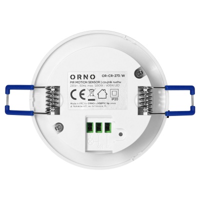 Detektor pohybu 360 IP20 1200W 8m biely