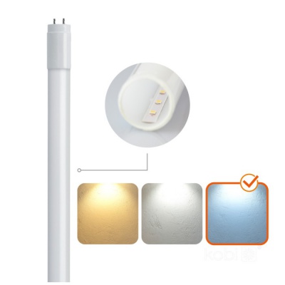 LED trubica T8 G2 18W 6500K 120cm sklenená KOBI PREMIUM