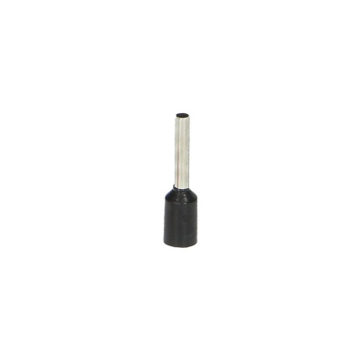 Dutinka izolovaná krimpovacia 1,5/8mm čierna 100ks Dutinka izolovaná krimpovacia 1,5/8mm čierna 100ks