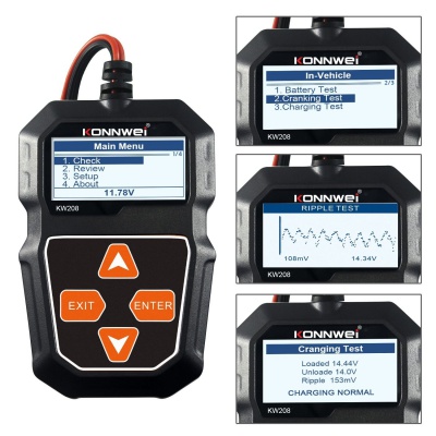 Tester batérii Konnwei KW208