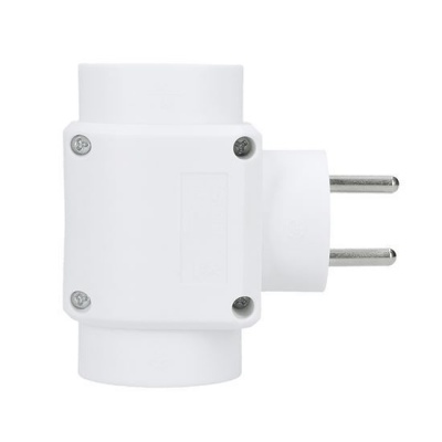 Zásuvková rozvodka 2.5A+2x10A 230V biela Zásuvková rozvodka 2.5A+2x10A 230V biela