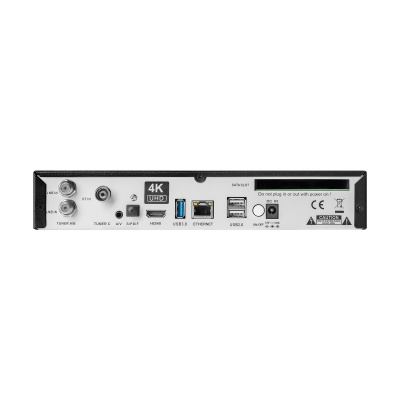 Satelitný prijímač Zgemma H7S DBS-S2X UHD H.265