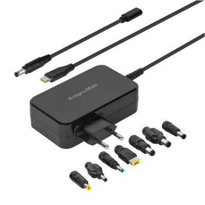 Univerzálny napájací adaptér 90W s PD, 7 koncoviek Univerzálny napájací adaptér 90W s PD, 7 koncoviek