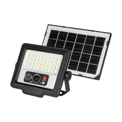 Solárny LED reflektor PIR s DO 60W Solárny LED reflektor PIR s DO 60W