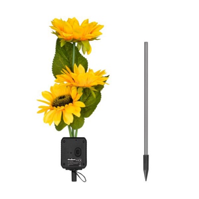 Dekoratívne solárne záhradné svietielka Rebel slnečnica