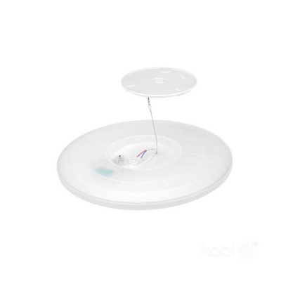 Stropné LED svietidlo NIVERA CIRCLE 32W 3CCT IP54 Premium čierne