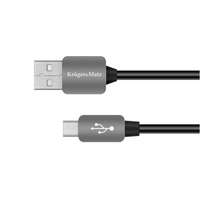 Kábel USB A - micro USB 1,8m Kruger&Matz