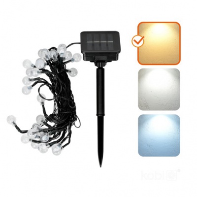 Dekoratívne solárne osvetlenie SOLAR 30 LED AURA 3000K LED2B Dekoratívne solárne osvetlenie SOLAR 30 LED AURA 3000K LED2B