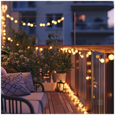 Dekoratívne solárne osvetlenie SOLAR 30 LED AURA 3000K LED2B Dekoratívne solárne osvetlenie SOLAR 30 LED AURA 3000K LED2B
