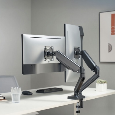 Držiak na 2  LCD monitory (17-32")