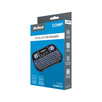 Klávesnica bezdrôtová Mini Q5 Smart TV BOX REBEL