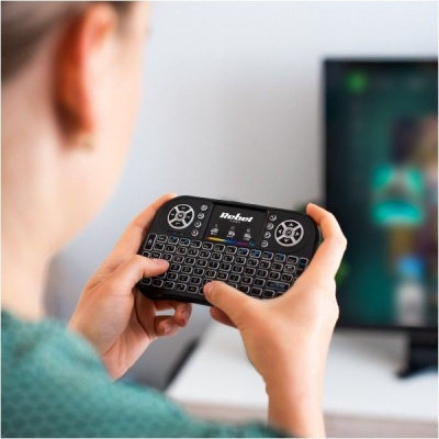 Klávesnica bezdrôtová Mini Q5 Smart TV BOX REBEL
