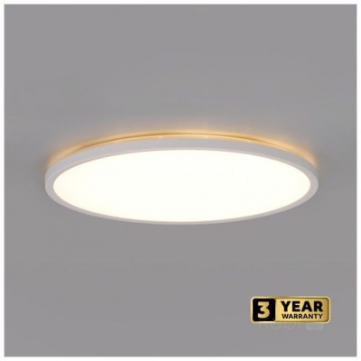 Stropné LED svietidlo NIVERA CIRCLE 12W 3CCT IP54 biele senzor