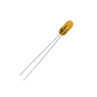 Žiarovky 9V/50mA-žlta 8x3mm