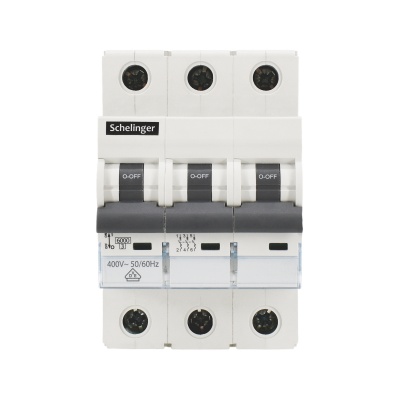Istič 3P B50A 6kA Schelinger