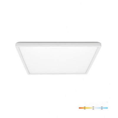 Stropné LED svietidlo NIVERA SQUARE 24W 3CCT IP54 Premium biele