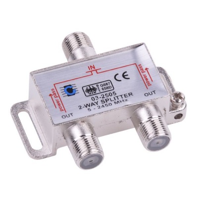 Rozbočovač F vstup - 2xF výstup