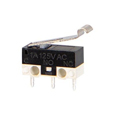 Koncový mikrospínač 14mm 3pin