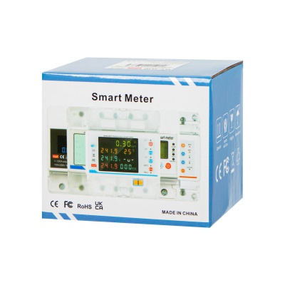 Inteligentný trojfázový elektromer na DIN lištu 100A WiFi TUYA