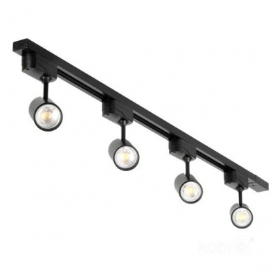 Svietidlo koľajnicové NEXTRACK GO 4xGU10 1m čierne