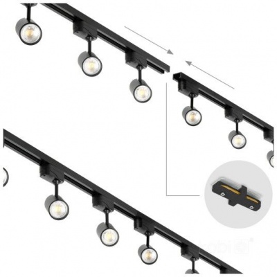 Spojka 1 obvodová pre NEXTRACK GO, čierna