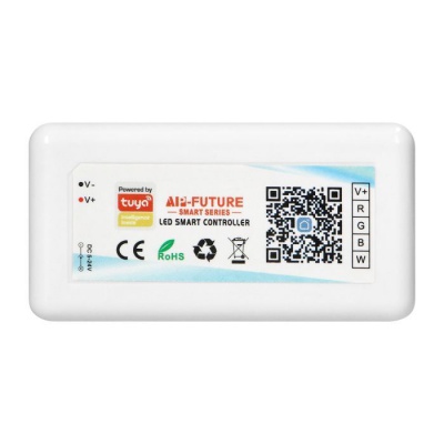 Kontrolér pre RGBW LED pásy 5-24V, 24A WiFi TUYA
