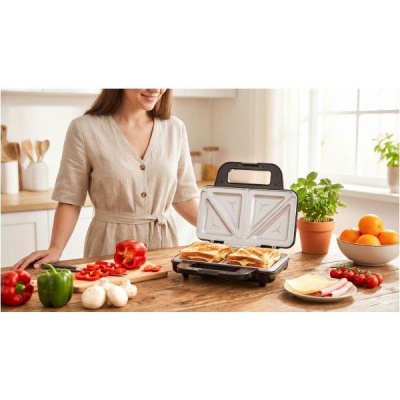 Sendvičovač s keramickými platňami XXL TEESA