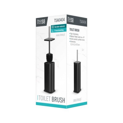 Toaletná kefa čierna TEESA