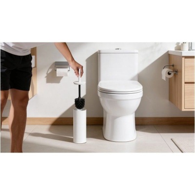 Toaletná kefa biela TEESA