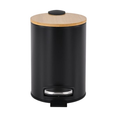 Odpadkový kôš do kúpeľne 3l čierny TEESA