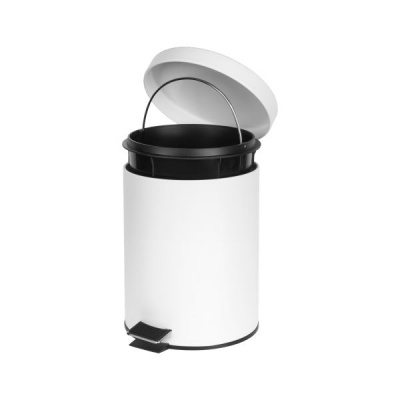 Odpadkový kôš do kúpeľne 3l biely TEESA