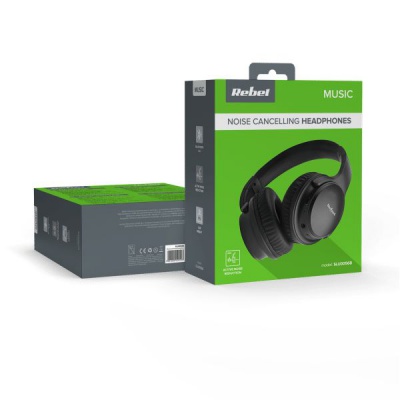 Slúchadlá Rebel ANC náušné čierne