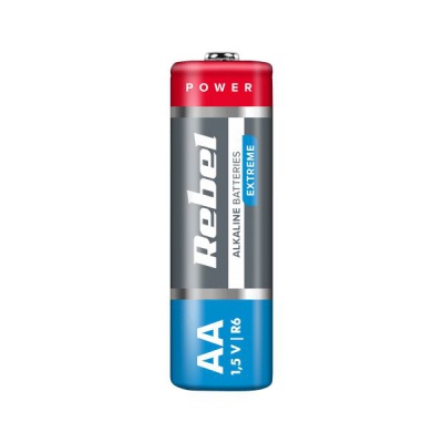 Batéria REBEL EXTREME alkalická  AA 1,5V LR06 (2ks)