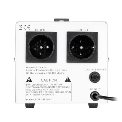 Automatický stabilizátor napätia KEMOT MSER-500 VA, servomotor