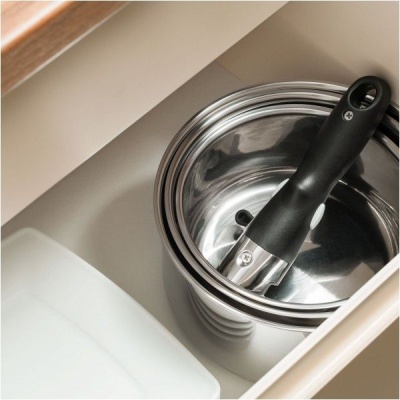 Sada hrncov s odnímateľnou rukoväťou TEESA