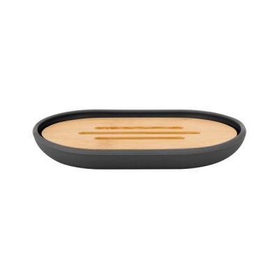 Sada kúpeľňových doplnkov (6 ks) čierna TEESA