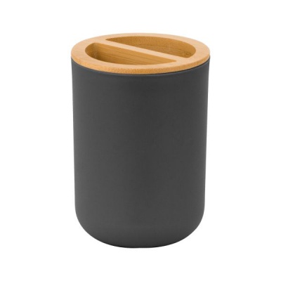 Sada kúpeľňových doplnkov (6 ks) čierna TEESA