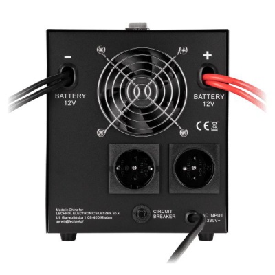 Záložný zdroj PROsinus-2000 12V 230V 2000VA/1200W KEMOT