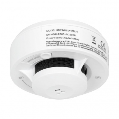 Bezdrôtový detektor dymu Tuya KD122LH