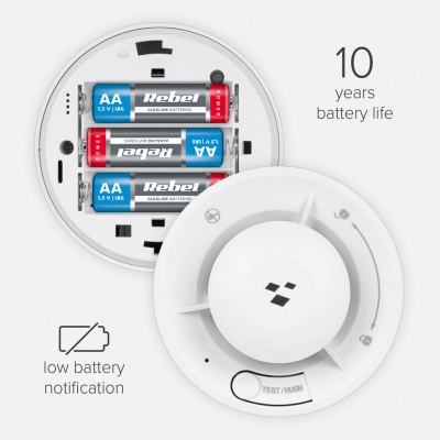 Bezdrôtový detektor dymu Tuya KD122LH