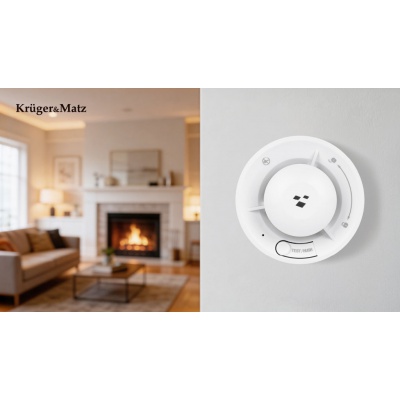 Bezdrôtový detektor dymu Tuya KD122LH