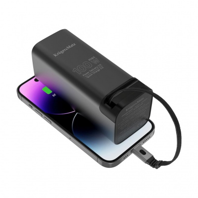 PowerBank Kruger&Matz 20000 mAh Li-ion 100W s funkciou QC a PD