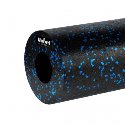 Penový masážny valec, hladký Roller, 14x33cm, Viacfarebný