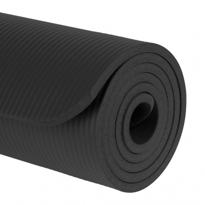 Gymnastická podložka na cvičenie, 183x61cm, BLACK