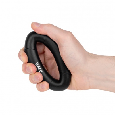 Silikónový posliňovač zápästia, 0 - 27 kg, Black