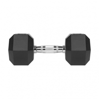 Liatinové HEX činky 2x12.5kg | Liatinový set pre domáci trénning